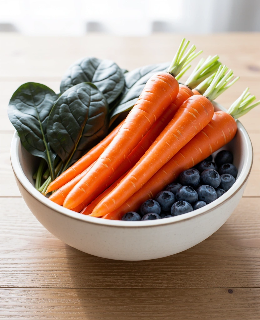 Nutritious foods for eye wellness