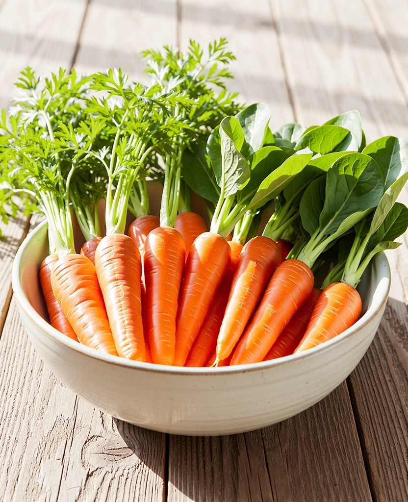 Fresh produce for eye health