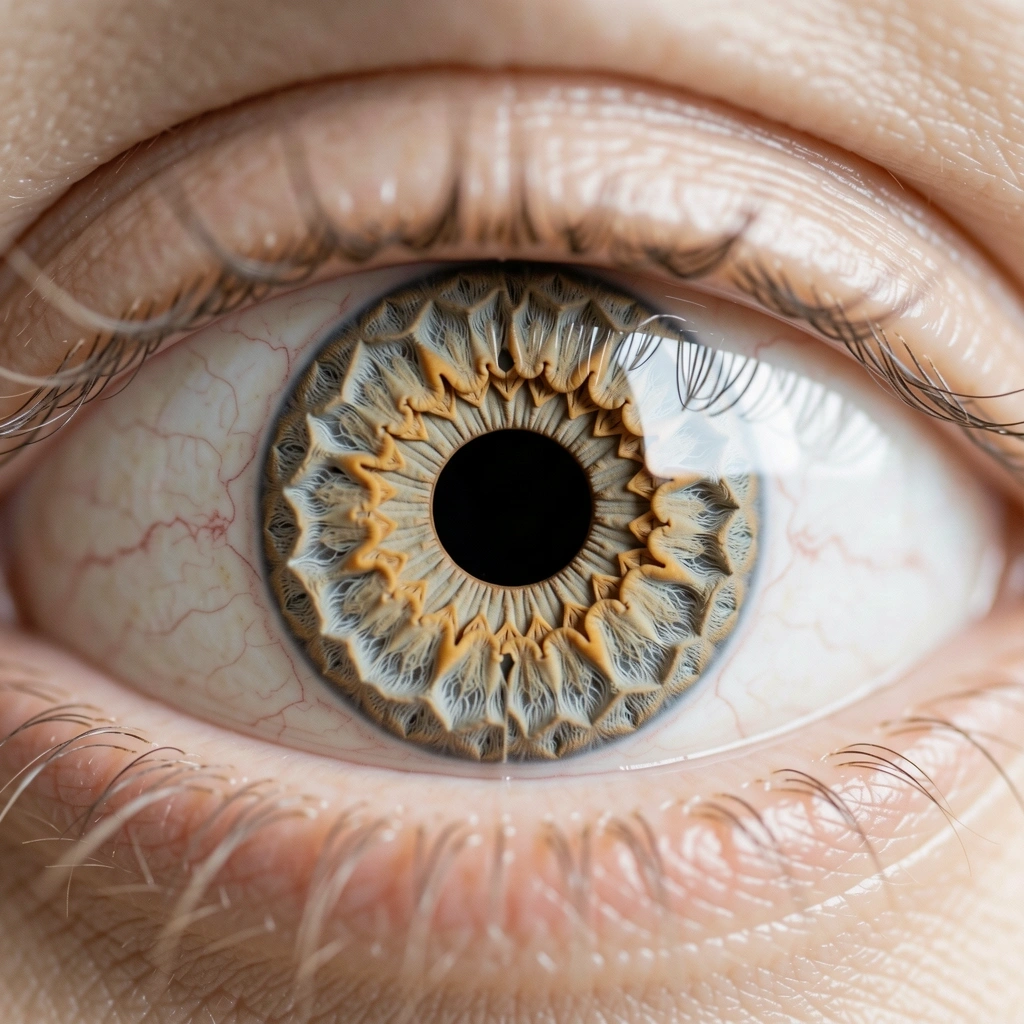 The natural beauty of the eye